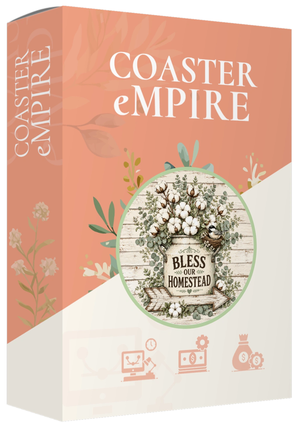 Coaster Empire Software Box Mockup